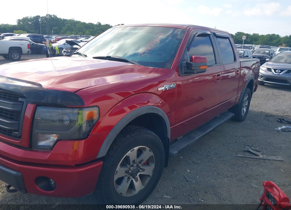 2013 FORD F-150 FX4 VIN: 1FTFW1EF0DFA02555