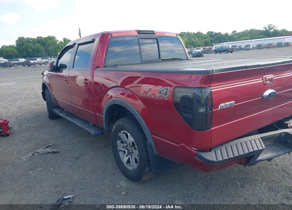 2013 FORD F-150 FX4 VIN: 1FTFW1EF0DFA02555