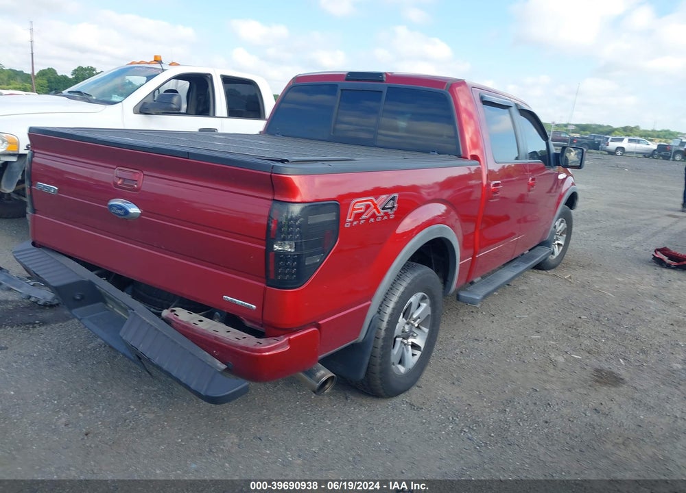 2013 FORD F-150 FX4 VIN: 1FTFW1EF0DFA02555
