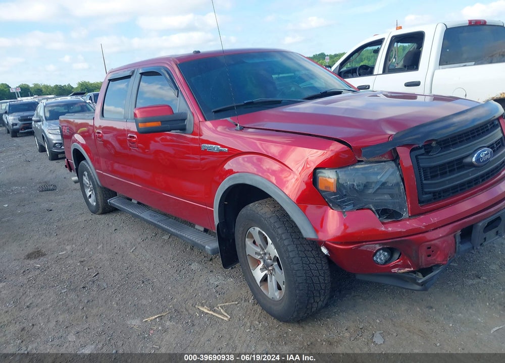 2013 FORD F-150 FX4 VIN: 1FTFW1EF0DFA02555