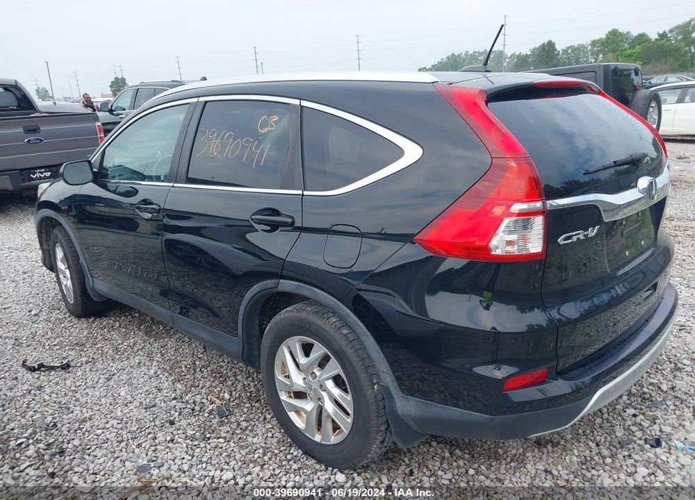 2015 HONDA CR-V EX-L VIN: 5J6RM4H71FL012695