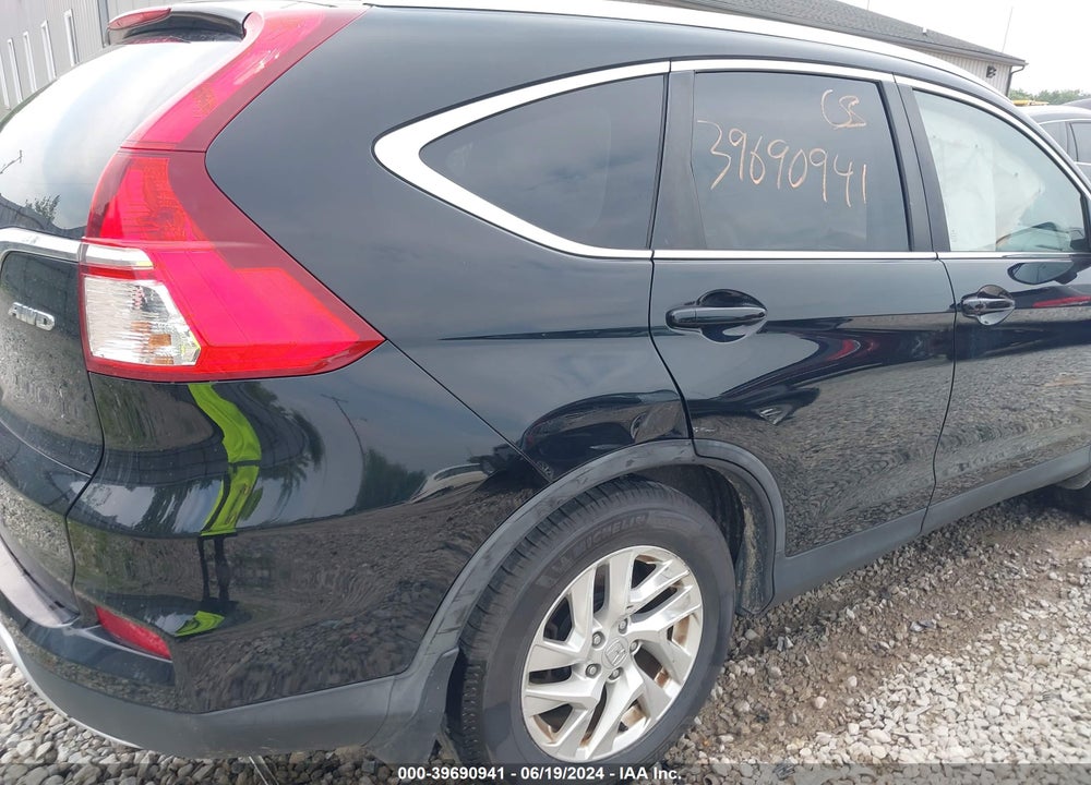 2015 HONDA CR-V EX-L VIN: 5J6RM4H71FL012695