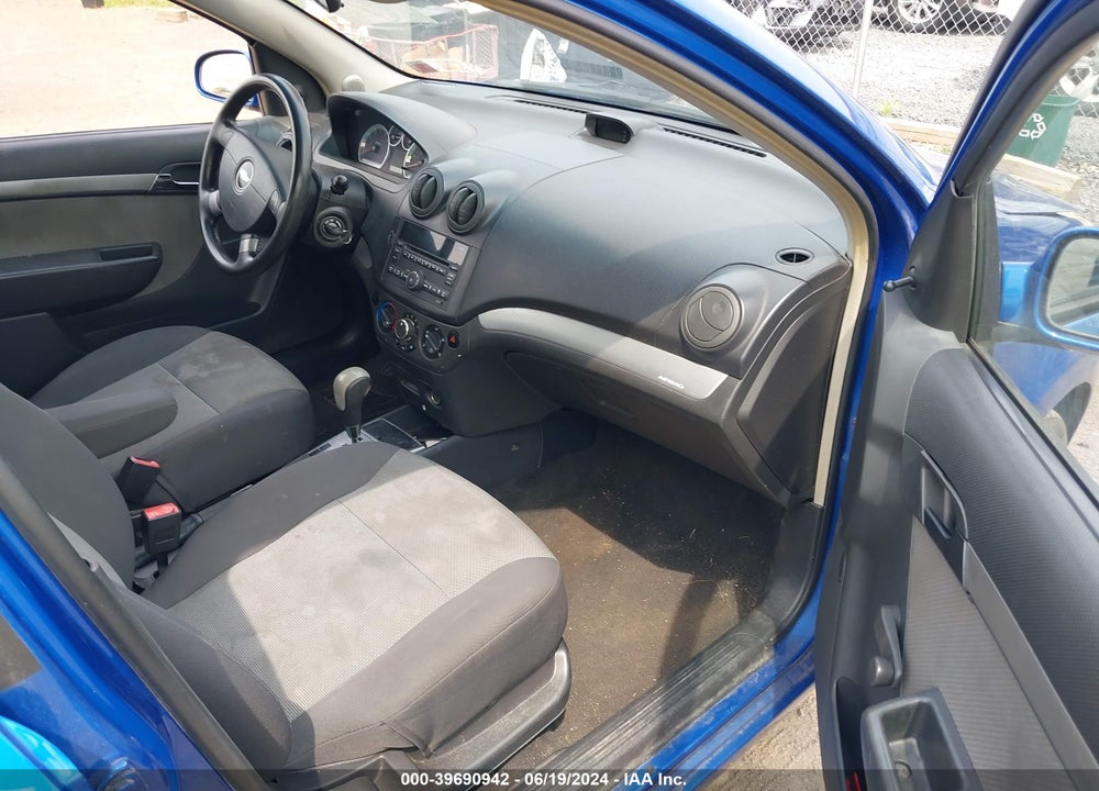2010 CHEVROLET AVEO LT VIN: KL1TD6DE8AB049454