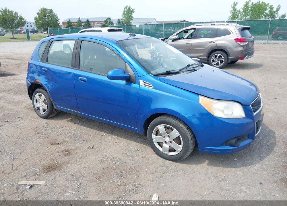 2010 CHEVROLET AVEO LT VIN: KL1TD6DE8AB049454