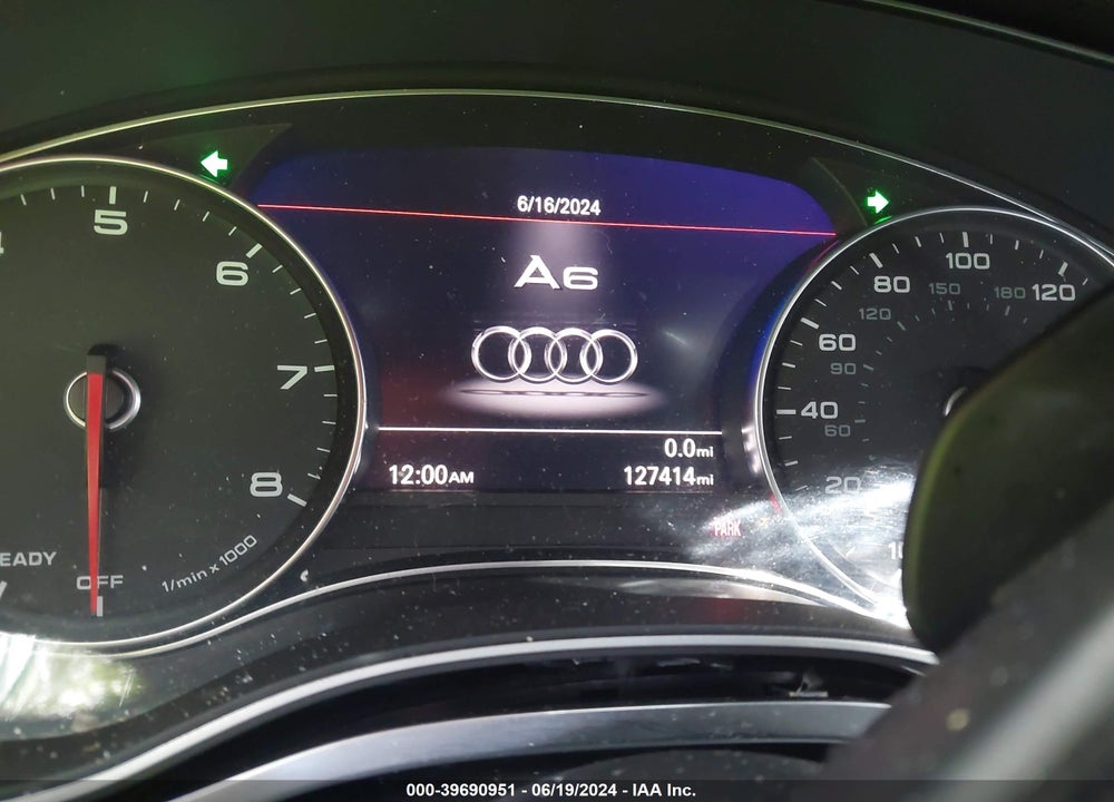 2017 AUDI A6 3.0T PREMIUM PLUS VIN: WAUF2AFC0HN040733