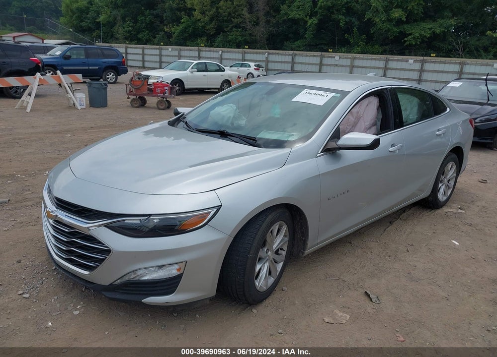 2020 CHEVROLET MALIBU FWD LT VIN: 1G1ZD5ST4LF075407
