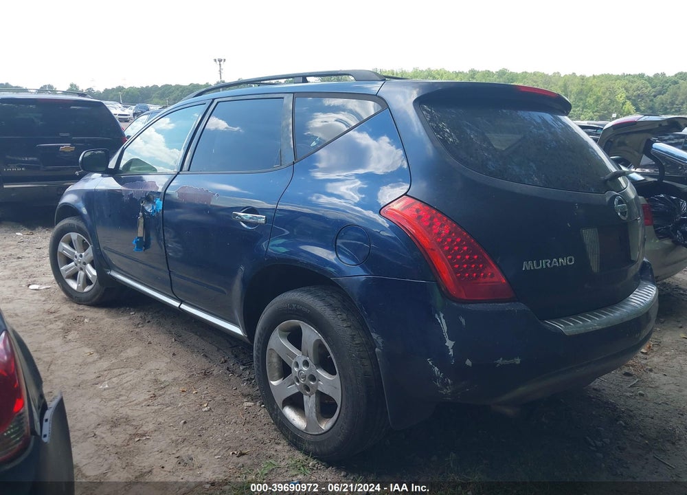 2006 NISSAN MURANO VIN: JN8AZ08T96W420973