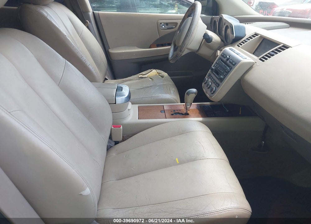 2006 NISSAN MURANO VIN: JN8AZ08T96W420973