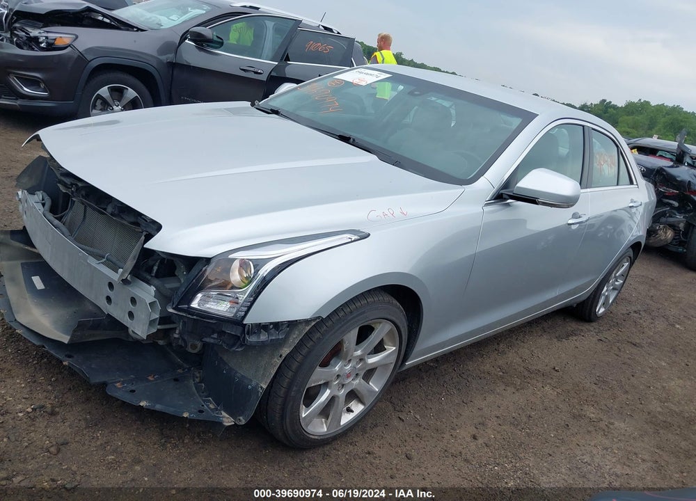 2014 CADILLAC ATS LUXURY VIN: 1G6AH5RX4E0175307