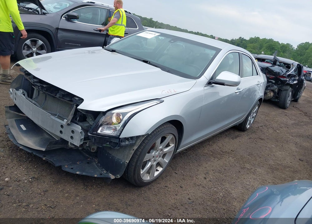 2014 CADILLAC ATS LUXURY VIN: 1G6AH5RX4E0175307