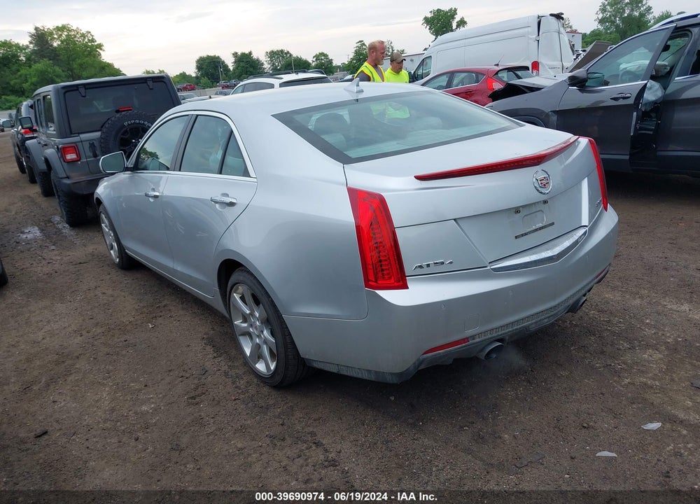 2014 CADILLAC ATS LUXURY VIN: 1G6AH5RX4E0175307