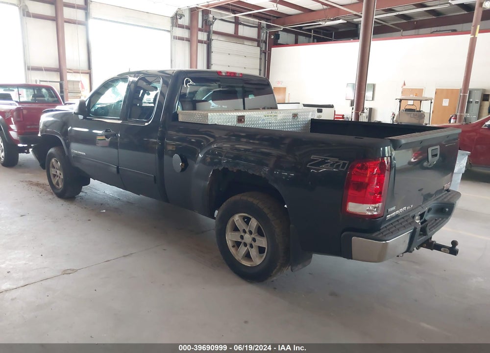 2009 GMC SIERRA 1500 SLE VIN: 1GTEK29079Z275744