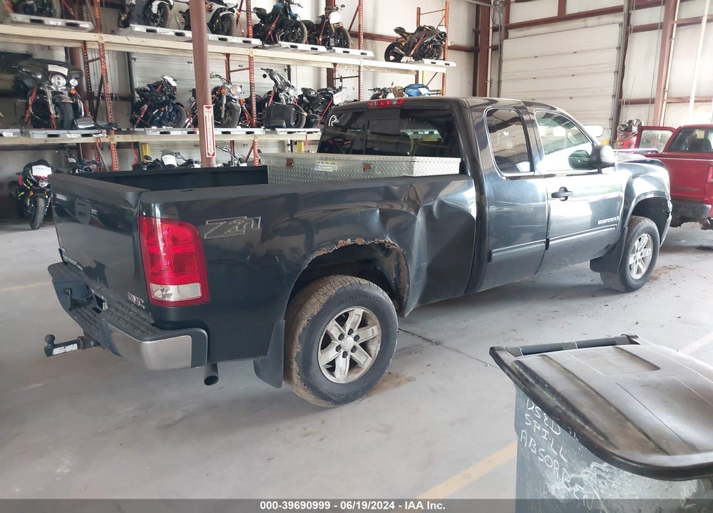 2009 GMC SIERRA 1500 SLE VIN: 1GTEK29079Z275744