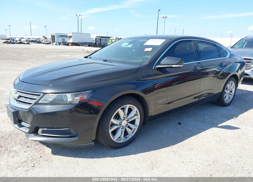 2016 CHEVROLET IMPALA 2LT VIN: 2G1115S31G9187151
