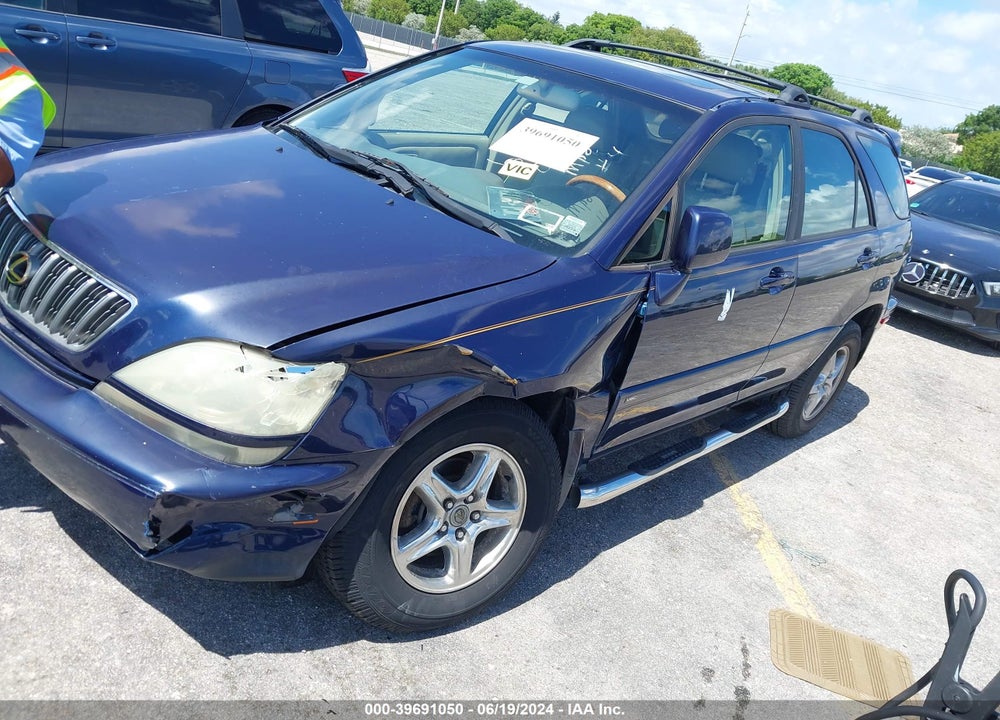 2001 LEXUS RX 300 VIN: JTJGF10U810100593