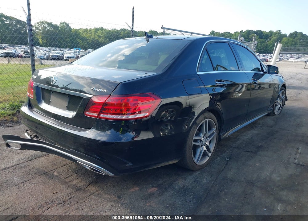 2016 MERCEDES-BENZ E 350 4MATIC VIN: WDDHF8JB0GB285822