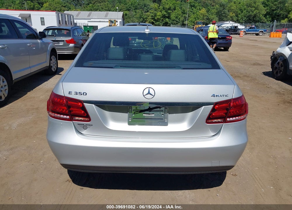 2015 MERCEDES-BENZ E 350 4MATIC VIN: WDDHF8JB5FB162810