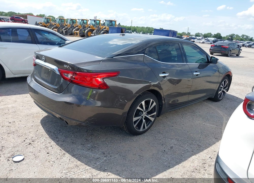 2016 NISSAN MAXIMA 3.5 SV VIN: 1N4AA6AP9GC900474