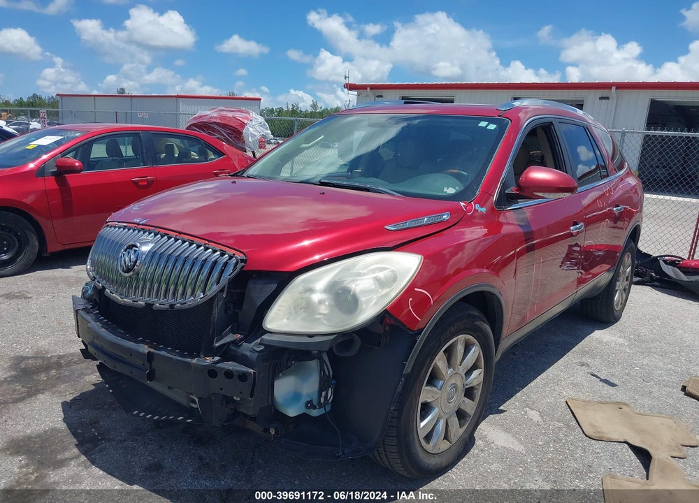 2012 BUICK ENCLAVE LEATHER VIN: 5GAKRCED8CJ232423