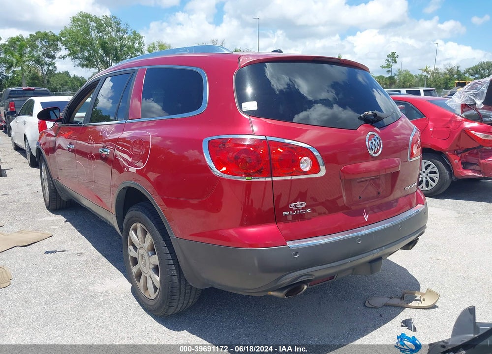2012 BUICK ENCLAVE LEATHER VIN: 5GAKRCED8CJ232423