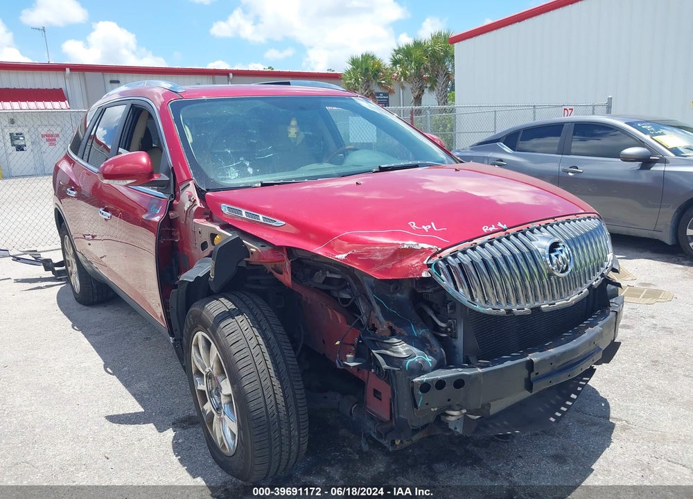 2012 BUICK ENCLAVE LEATHER VIN: 5GAKRCED8CJ232423