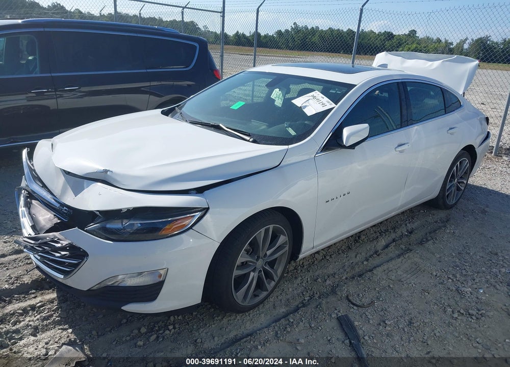 2021 CHEVROLET MALIBU FWD LT VIN: 1G1ZD5STXMF068169