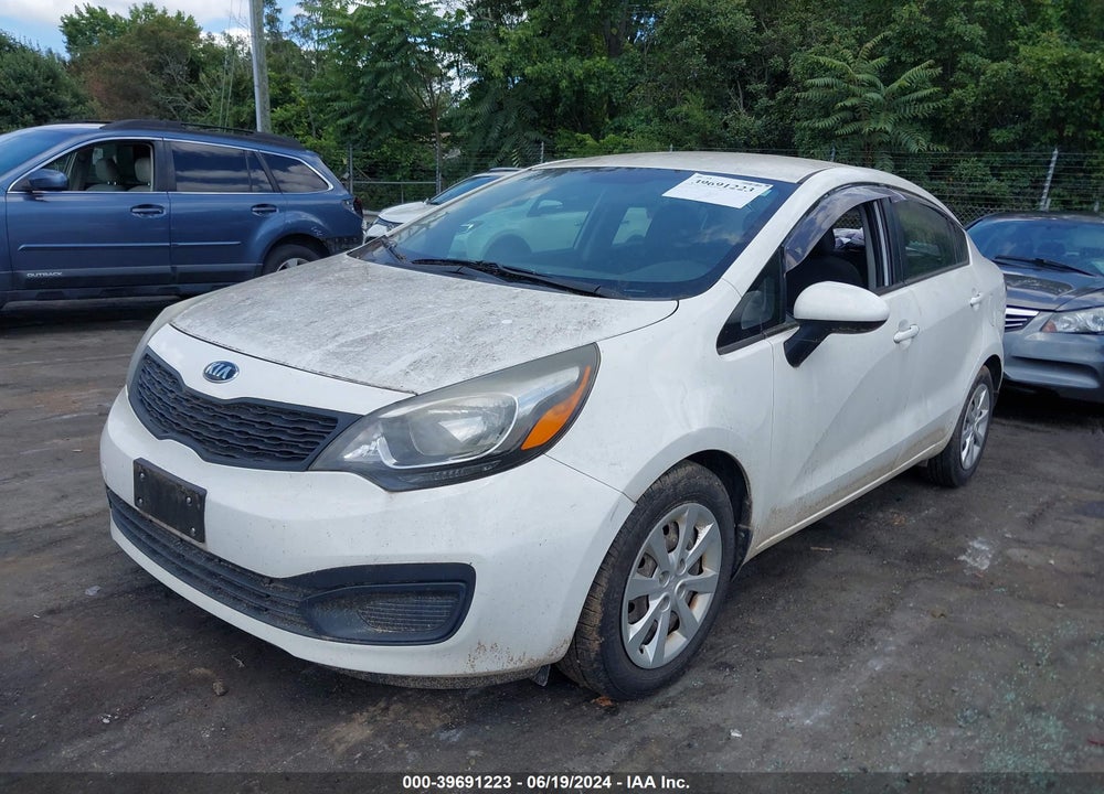 2015 KIA RIO LX VIN: KNADM4A34F6457533
