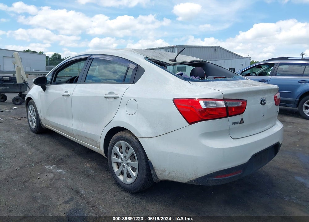 2015 KIA RIO LX VIN: KNADM4A34F6457533