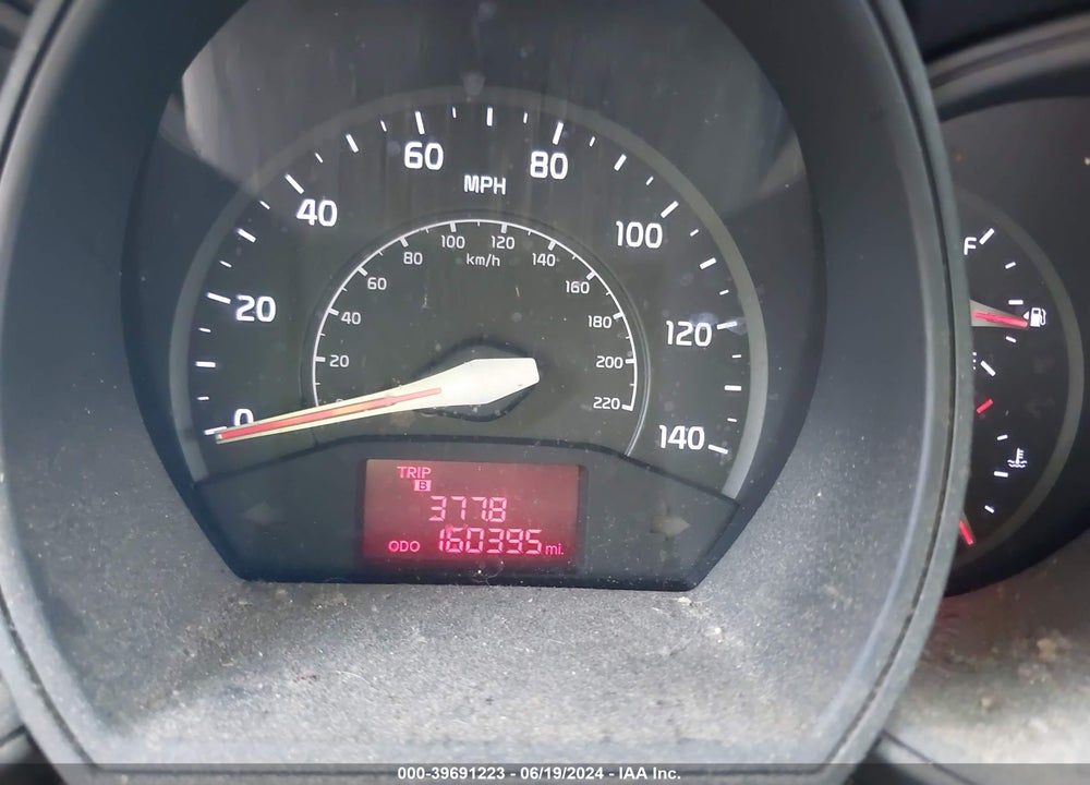 2015 KIA RIO LX VIN: KNADM4A34F6457533