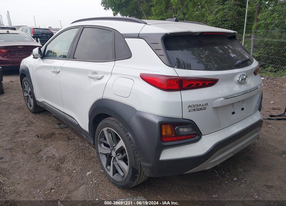 2018 HYUNDAI KONA LIMITED VIN: KM8K33A51JU080197