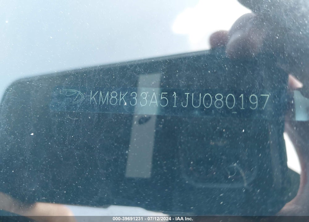 2018 HYUNDAI KONA LIMITED VIN: KM8K33A51JU080197