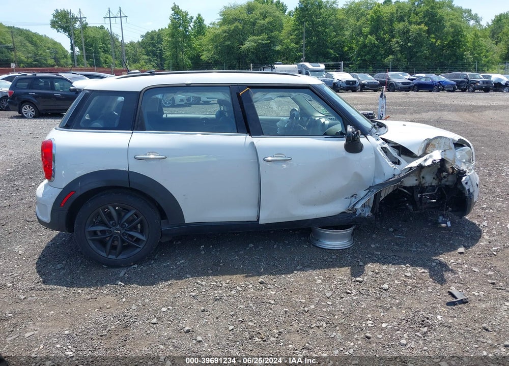 2012 MINI COOPER S COUNTRYMAN VIN: WMWZC5C57CWL57029