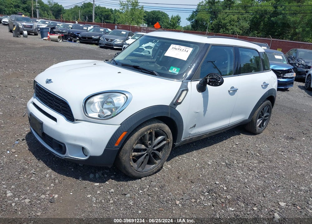 2012 MINI COOPER S COUNTRYMAN VIN: WMWZC5C57CWL57029