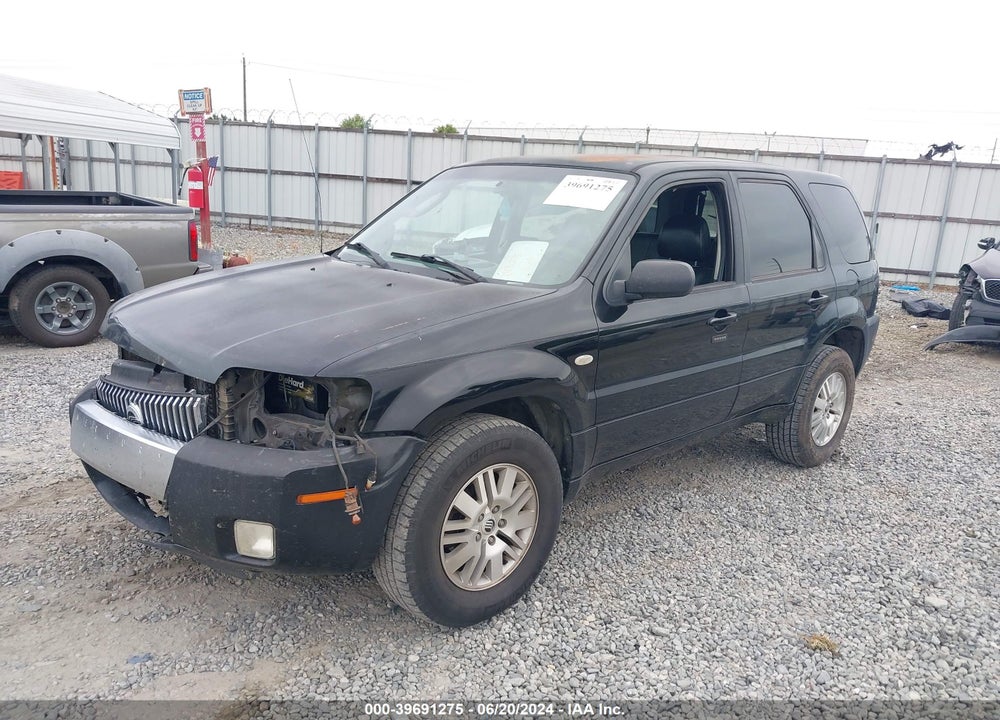2007 MERCURY MARINER PREMIER VIN: 4M2CU871X7KJ20685