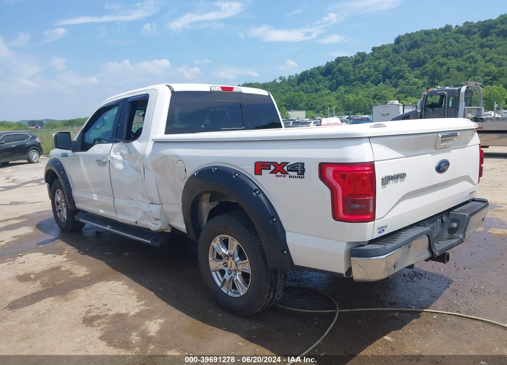2016 FORD F-150 LARIAT VIN: 1FTFX1EF2GFB09690
