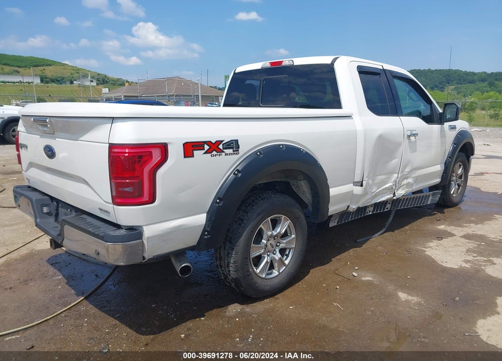 2016 FORD F-150 LARIAT VIN: 1FTFX1EF2GFB09690