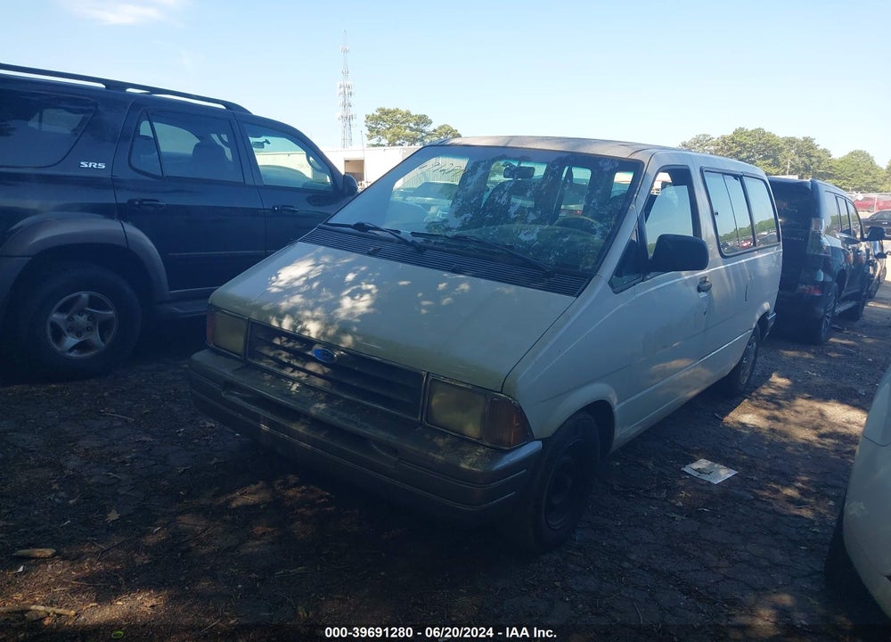 1997 FORD AEROSTAR XLT VIN: 1FMCA11U3VZB82812