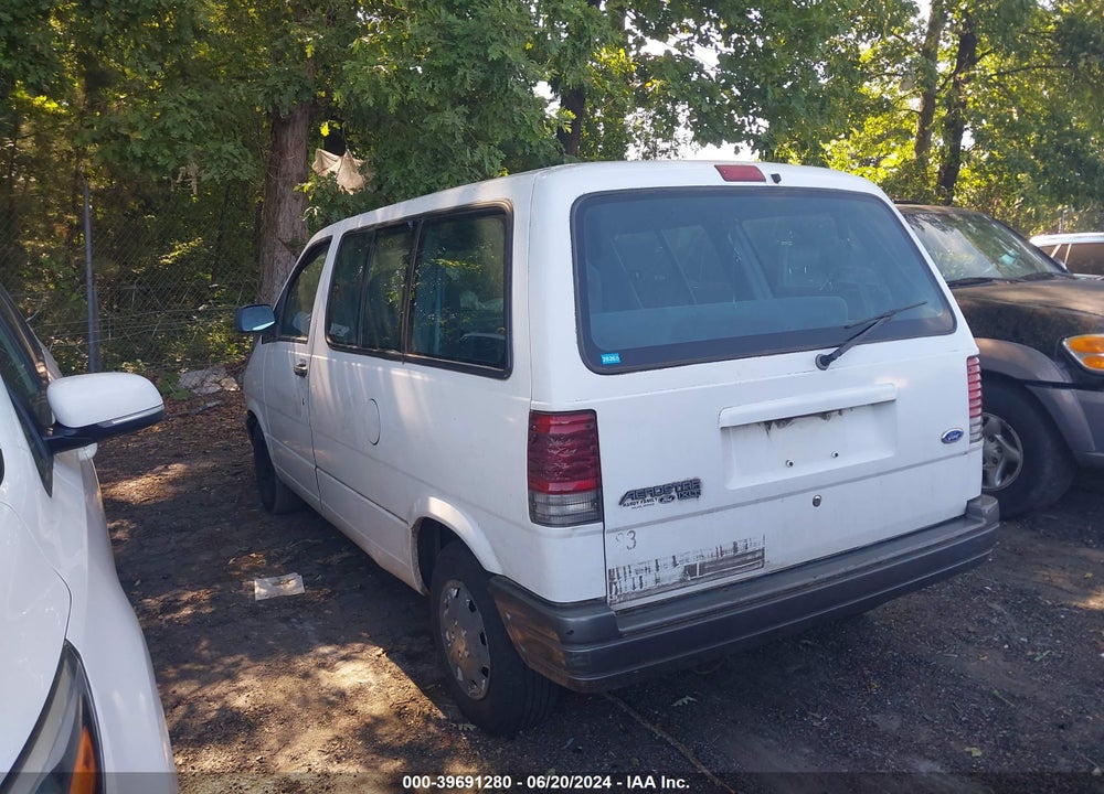1997 FORD AEROSTAR XLT VIN: 1FMCA11U3VZB82812