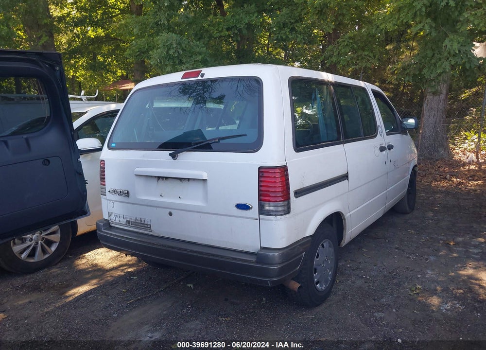 1997 FORD AEROSTAR XLT VIN: 1FMCA11U3VZB82812