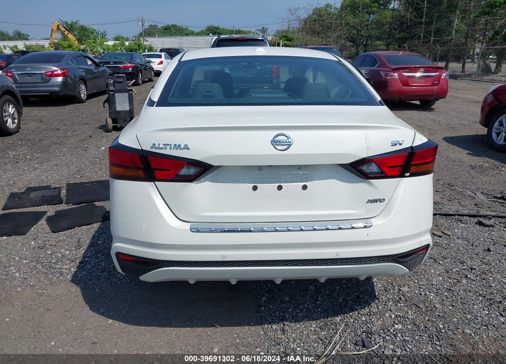 2022 NISSAN ALTIMA SV INTELLIGENT AWD VIN: 1N4BL4DW1NN303309