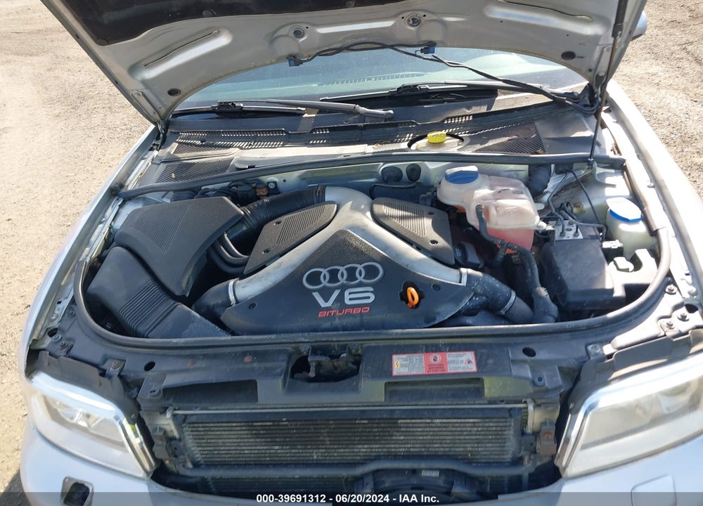 2001 AUDI S4 2.7T VIN: WAUXD68D71A119783