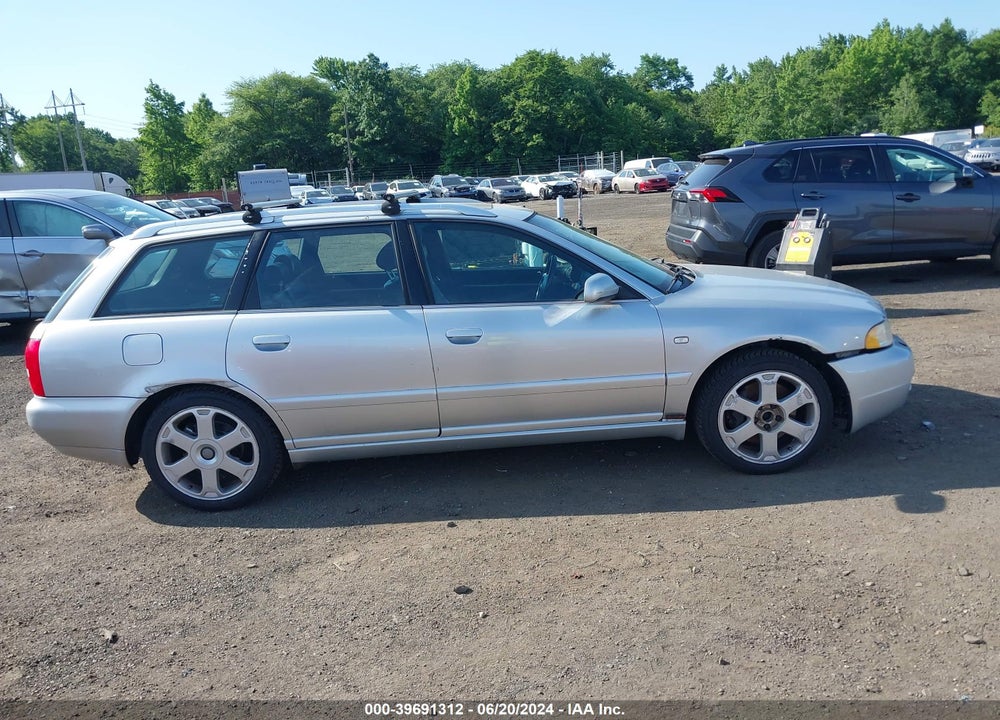 2001 AUDI S4 2.7T VIN: WAUXD68D71A119783