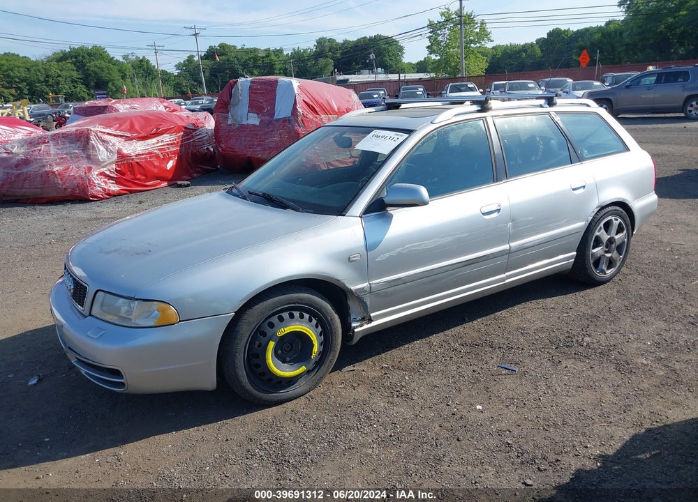 2001 AUDI S4 2.7T VIN: WAUXD68D71A119783