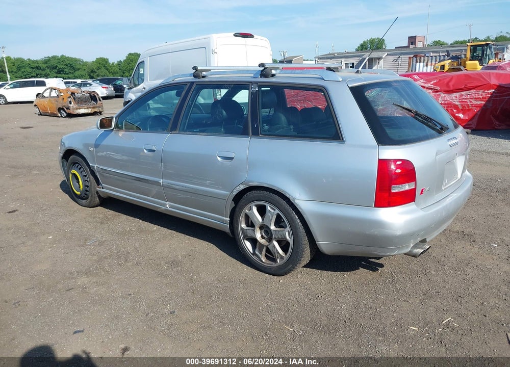 2001 AUDI S4 2.7T VIN: WAUXD68D71A119783