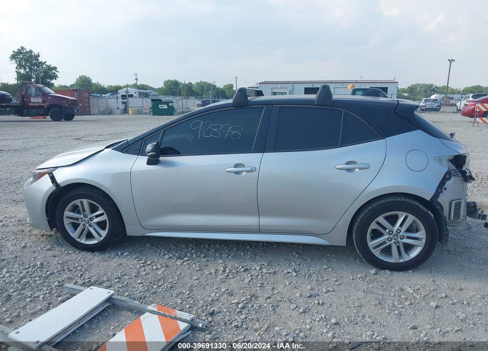 2021 TOYOTA COROLLA SE VIN: JTNB4MBE4M3130053