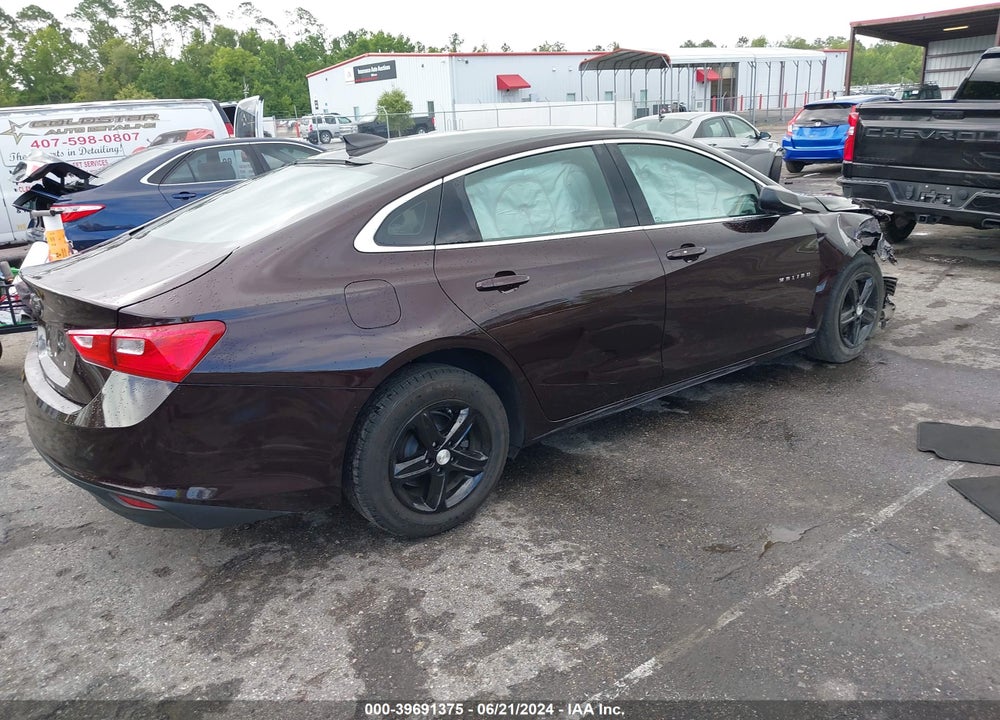 2021 CHEVROLET MALIBU FWD LS VIN: 1G1ZB5ST1MF040783