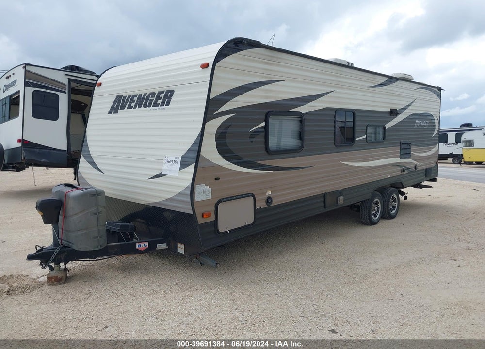 2016 AVENGER TRAVEL TRAILER VIN: 5ZT2AVRB0GB909151