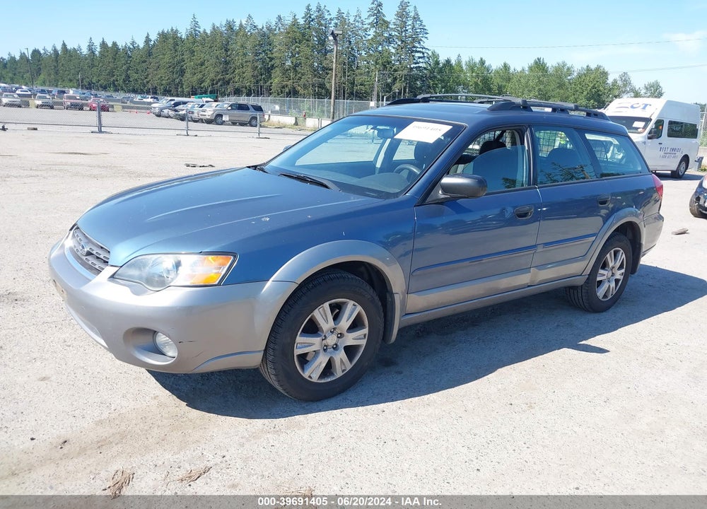 2005 SUBARU OUTBACK 2.5I VIN: 4S4BP61C957305989