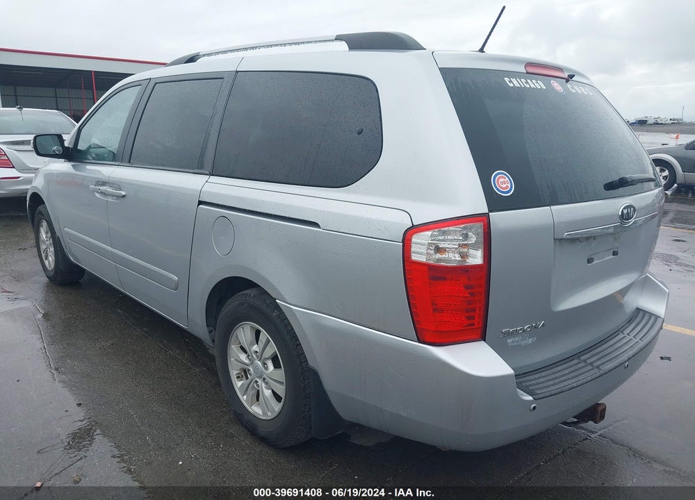 2011 KIA SEDONA LX VIN: KNDMG4C75B6378747
