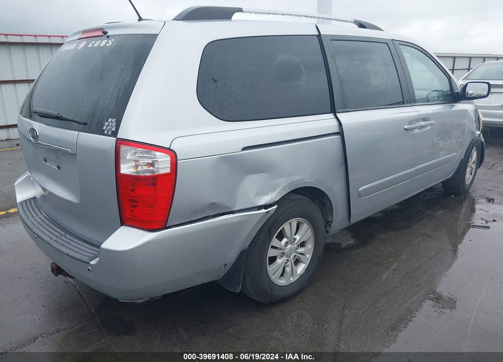 2011 KIA SEDONA LX VIN: KNDMG4C75B6378747